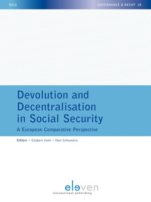 cover image of Devolution and Decentralisation in Social Security